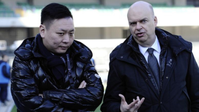 Foto David Han Li - Marco Fassone -