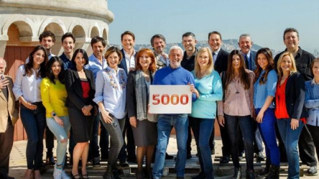Il cast di Un Posto al Sole a Palazzo Palladini