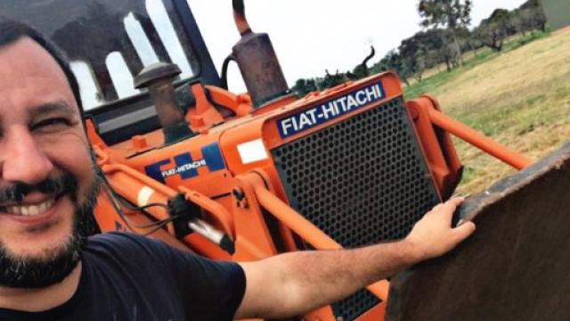 Il leader della Lega Matteo Salvini