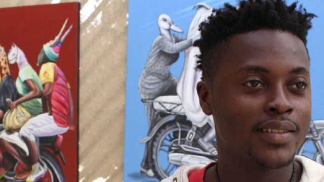 L'artiste plasticien camerounais Abdias Ngateu (c) Abdias Ngateu