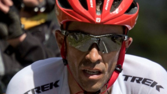 Alberto Contador sta commentando il Giro d'Italia su Eurosport