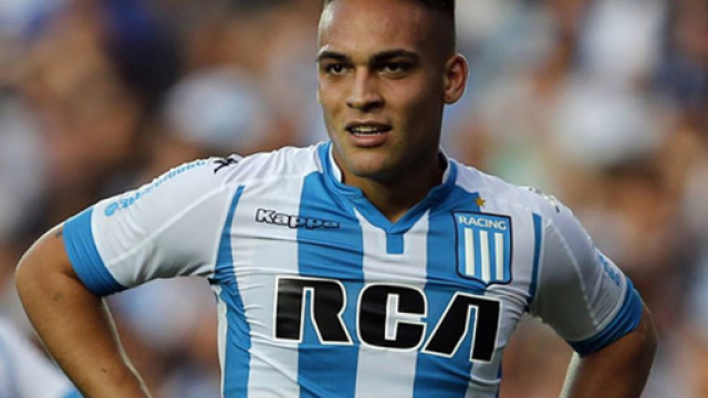 Lautaro Javier Mart&iacute;nez, terzo acquisto dell'Inter dopo De Vrij ed Asamoah.