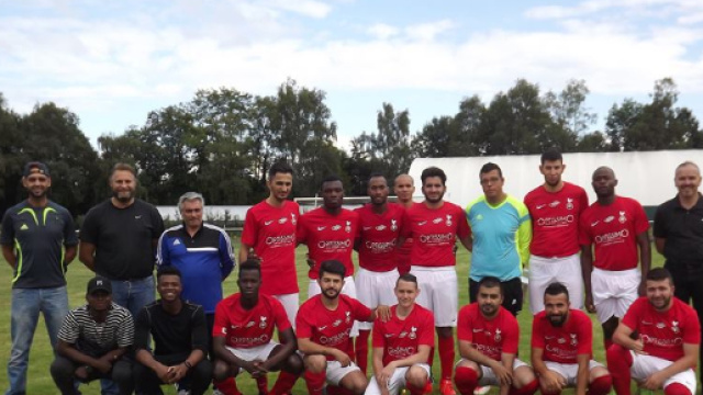 Les joueurs de l'A.S. Benfeld, le 14 ao&ucirc;t 2017 (via Facebook)