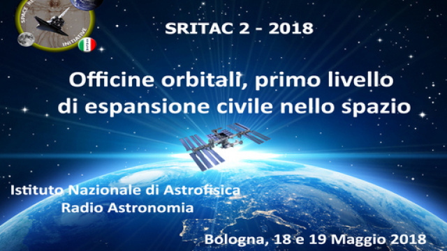 Locandina poster del 2&deg;Congresso di Space Renaissance Italia - Fonte: sito ufficiale.