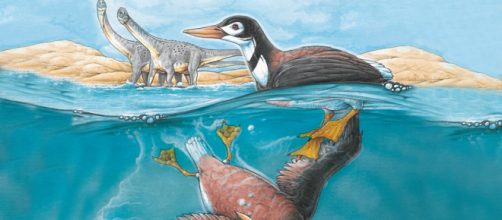 Al parecer las aves tienen una relaci&oacute;n de parentesco con los dinosaurios. Public Domain.