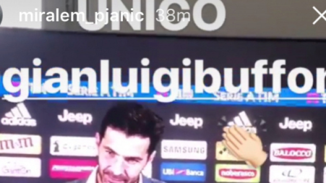 Juventus, Pjanic, Marchisio e De Sciglio salutano Buffon
