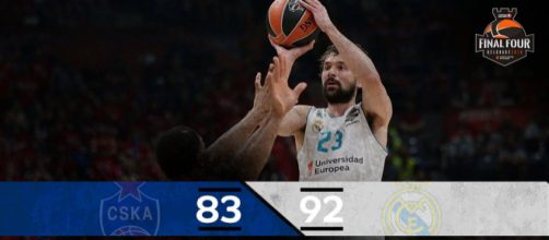 El Real Madrid a un paso de ganar la Euroliga. Fuente: @EuroLeague