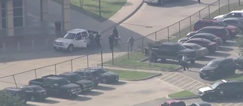 The Santa Fe school shooting added one more to a long, disturbing list of mass shootings. [image source: USA TODAY - YouTube]