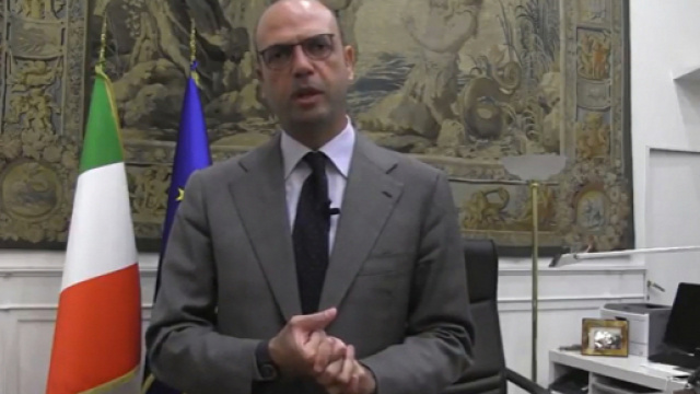 Angelino Alfano, ministro degli Affari esteri.