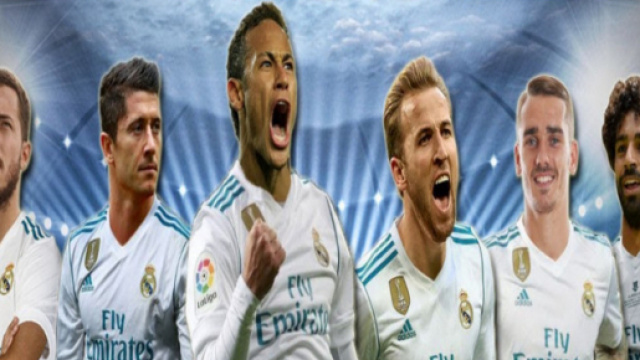 Les stars vis&eacute;es par le Real Madrid