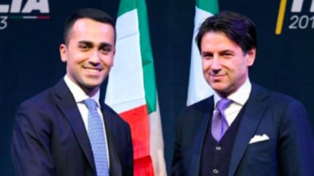 Luigi Di Maio e Giuseppe Conte