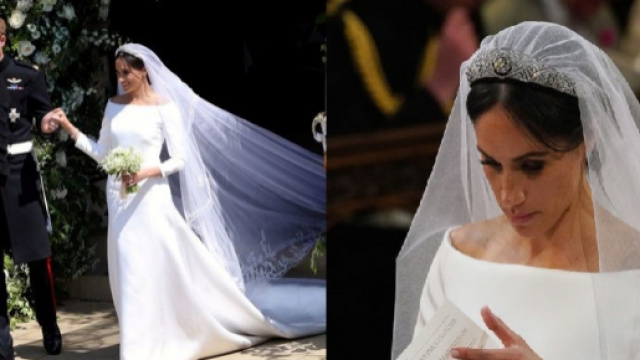 Meghan Markle ha indossato un abito firmato Givenchy Haute Couture