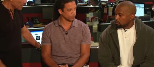 Kanye West calls American slavery a 'choice' during TMZ visit. - [nationalpost / YouTube screencap]