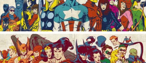 Marvel and DC Comics are the primary superhero movie makers. [Image source: Flickr]