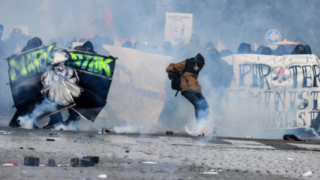 1er mai &agrave; Paris: 109 personnes en garde &agrave; vue