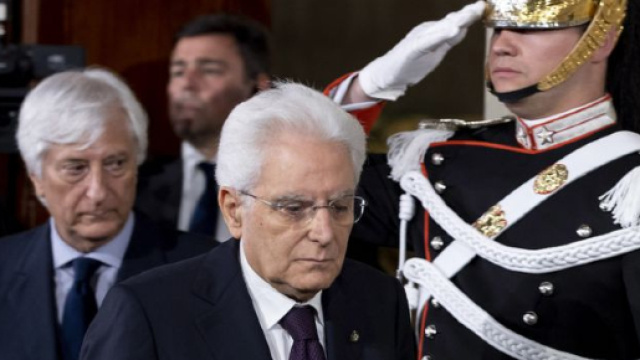 Il presidente della Repubblica, Sergio Mattarella