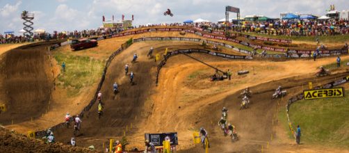Tomac soars over the track and the competition on his way to a two-moto sweep on the day. - [Adam Robinson / Flickr]