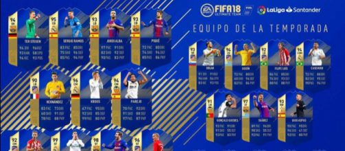 TOTS FIFA 18 laLiga: Con Messi, Cristiano Ronaldo y Griezmann pero ... - mundodeportivo.com