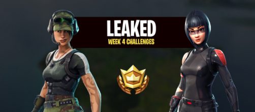 Week 4 challenges for "Fortnite Battle Royale" have been leaked. Image Credit: Own work