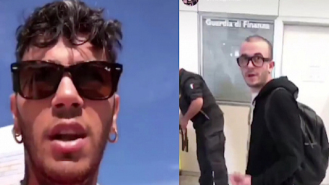 Emis Killa a sinistra, Dj Telaviv a destra