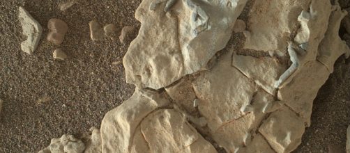 Mars Curiosity Rock Structures (Image credit &ndash; NASA, Wikimedia Commons)