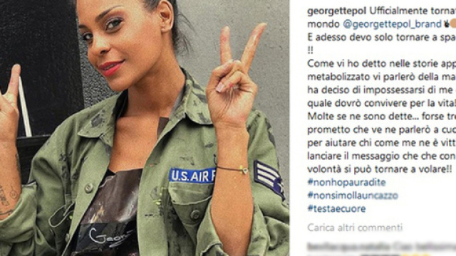 Georgette Polizzi choc, la malattia segreta