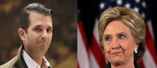 Donald Trump Jr., Hillary Clinton, via Twitter