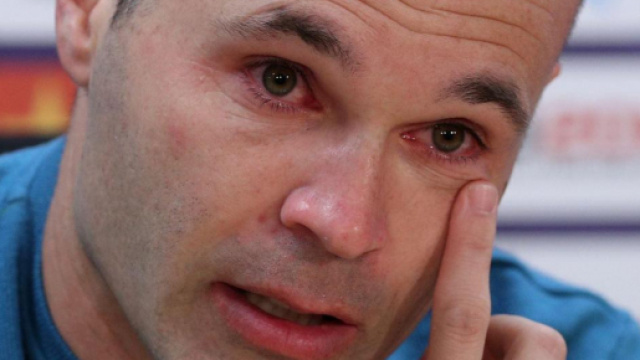 Andres Iniesta a annonc&eacute; son d&eacute;part du Bar&ccedil;a