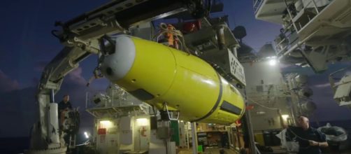 The REMUS 6000 has made an incredible discovery. [Image via Hydroid, Inc./YouTube]