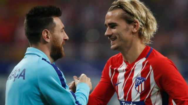 Griezmann - Messi, futur duo de choc du foot mondial? (via football.fr - &copy;Reuters)