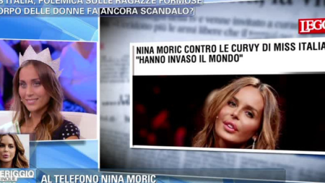Nina Moric continua a far parlare di s&eacute;.