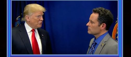 Donald Trump makes rare appearance on 'Fox & Friends' on Thursday morning. Photo: USA Today/YouTube Screenshot