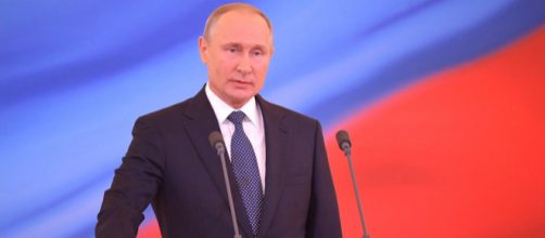 Putin en p&uacute;blico. Fuente: @PutinRF_Eng