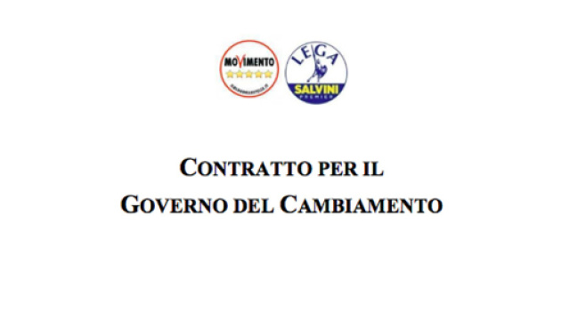 Il contratto M5S-Lega: pensioni minime in aumento, flat tax e vantaggi per le pensioni d'oro