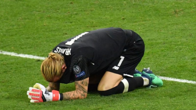 Loris Karius in lacrime per gli errori commessi