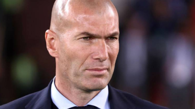 Zinedine Zidane, allenatore del Real Madrid.