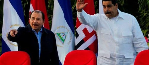 Nicol&aacute;s Maduro y Daniel Ortega.