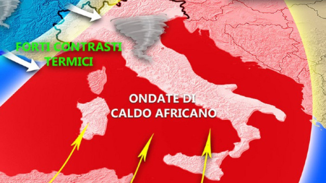 METEO: ESTATE 2018. Dal caldo africano ai tornado [VIDEO] &raquo; ILMETEO.it - ilmeteo.it