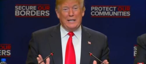 Donald Trump blames Democrats for his new immigration policy. [Image source: ABCNews/YouTube]