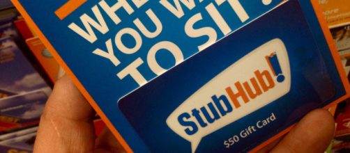 StubHub giftcard. - [Image Credit: Mike Mozart / Flickr]