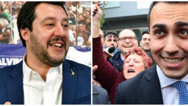 Matteo Salvini batte Luigi Di Maio su Facebook.