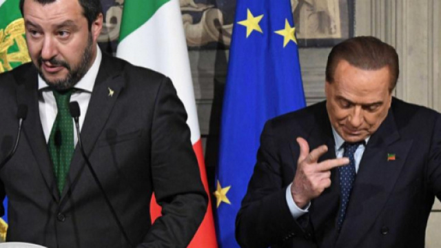 Matteo Salvini vorrebbe rompere l'alleanza con Silvio Berlusconi