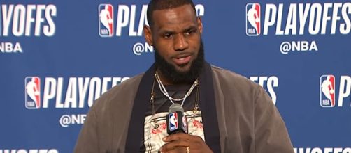 LeBron James interview during playoffs. - [NBA / YouTube screencap]