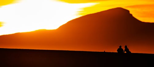 White Sands National Monument - Contemplating in the Sun - image - Wikimedia Commons