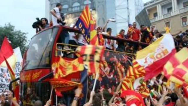 Lecce, i festeggiamenti per la promozione - lecceprima.it