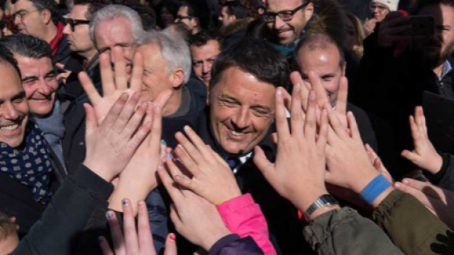 L'ex segretario del PD, Matteo Renzi