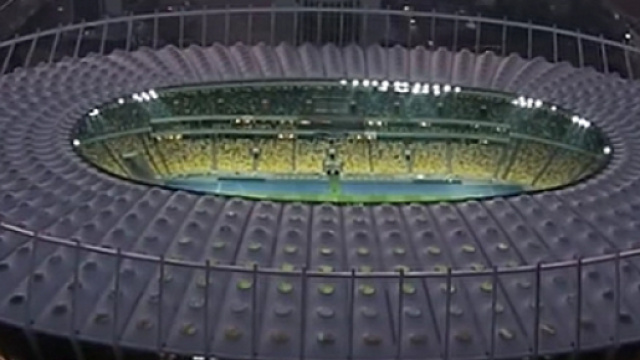 Lo stadio Nsc Olimpiyskiy di Kiev