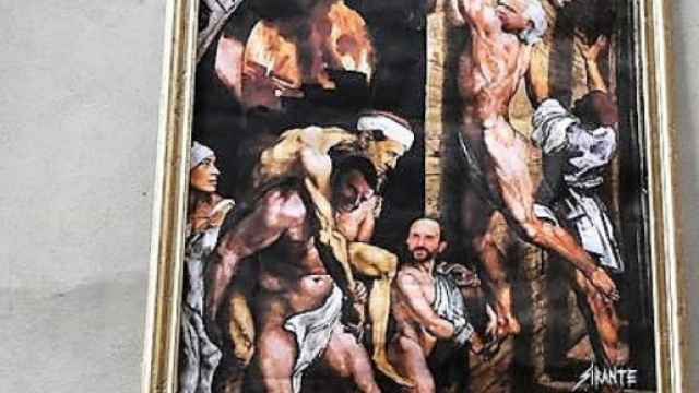 Street art sul Pd, Renzi porta in salvo Berlusconi | Si24 - si24.it