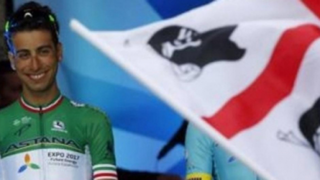 Fabio Aru, la sua maglia tricolore sar&agrave; rimessa in palio a Darfo Boario Terme