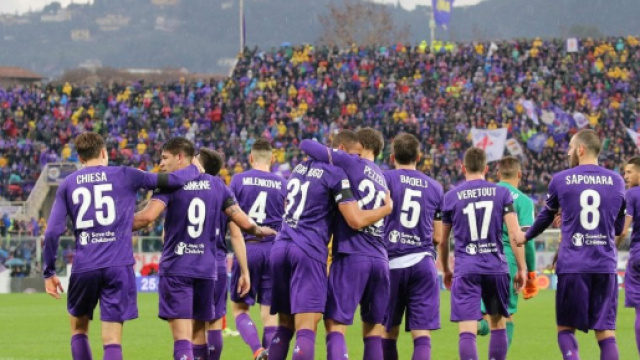 La Fiorentina esulta al Franchi